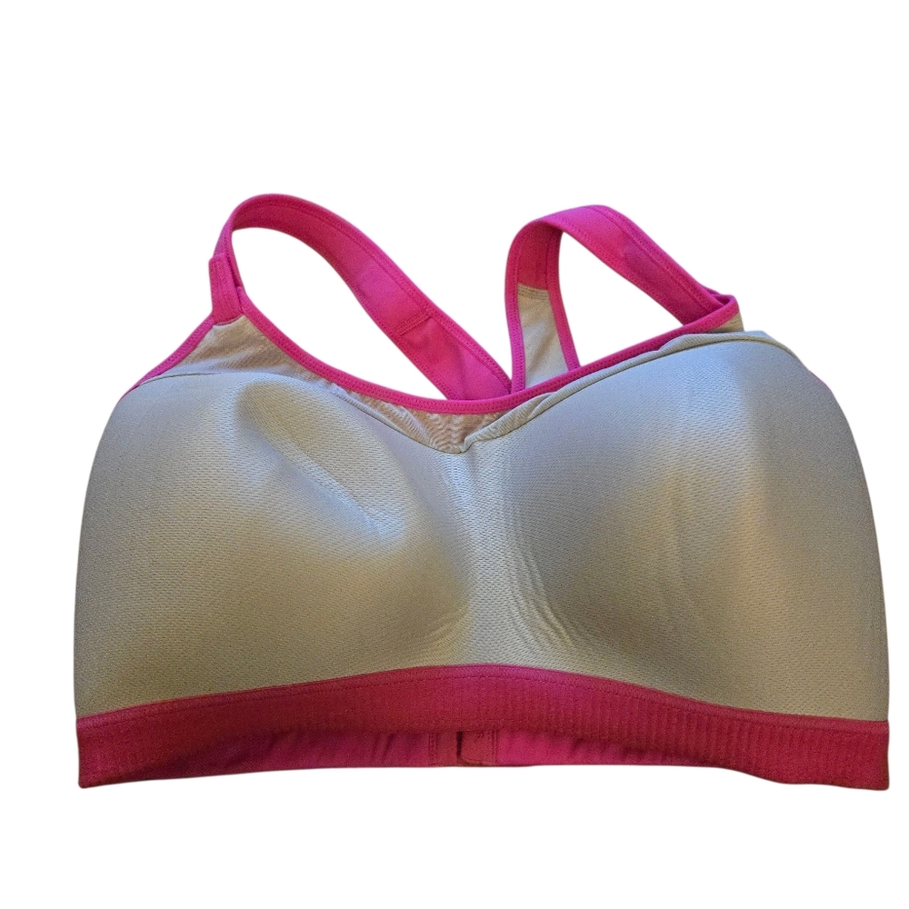 Syrokan Wireless Racerback Pink Sports Bra 40H - Picture 4 of 8